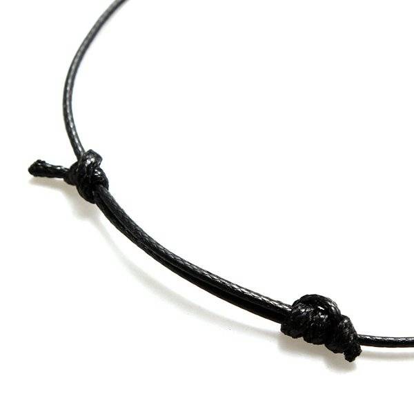 Leather Cord Pendent Necklace