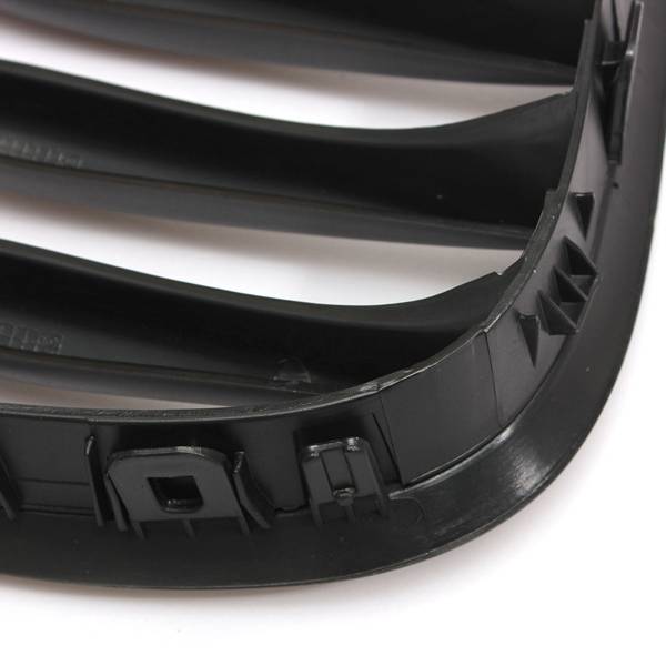 Kidney Sport Grille Grill Pair Left Right Matte Black for BMW Z4 2003-2008