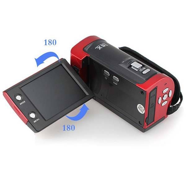 16 Mp Max 720P HD 16 X Digital Zoom Digital Video Camera - 0.47kg