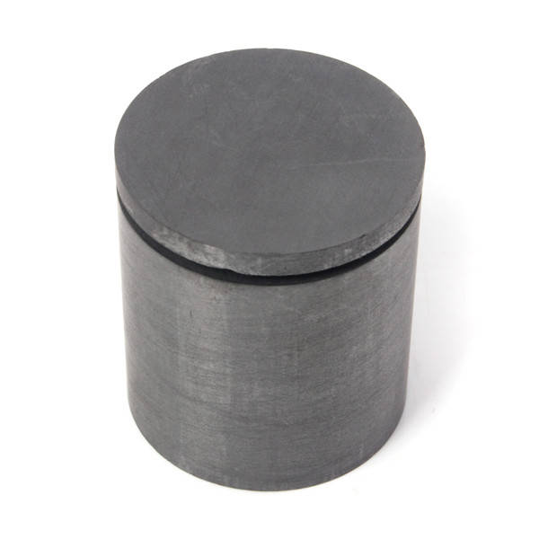 40*40mm Graphite Crucible with Lid Lab Supply Articles -- Banggood.com