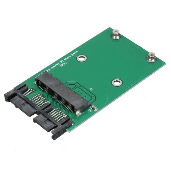 Mini PCIe PCI-e mSATA 3x5cm SSD To 1.8 Inch Micro SATA Adapter Converter Card