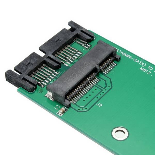 Mini PCIe PCI-e mSATA 3x5cm SSD To 1.8 Inch Micro SATA Adapter Converter Card