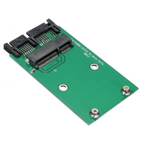 Mini PCIe PCI-e mSATA 3x5cm SSD To 1.8 Inch Micro SATA Adapter Converter Card