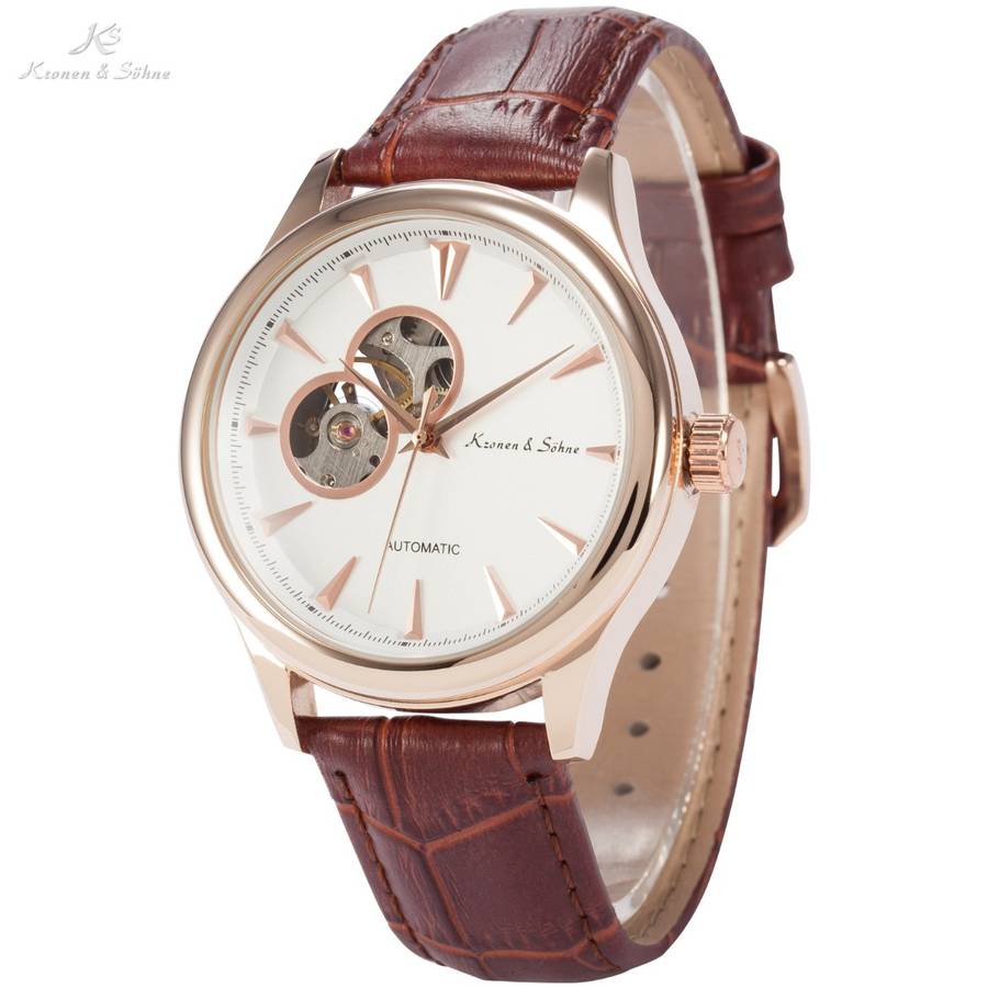 KRONEN & SOHNE Navigator JULES VERNE TOURBILLON Voyager AUTOMATIC Watch NEW w/ BOX AND PAPERS