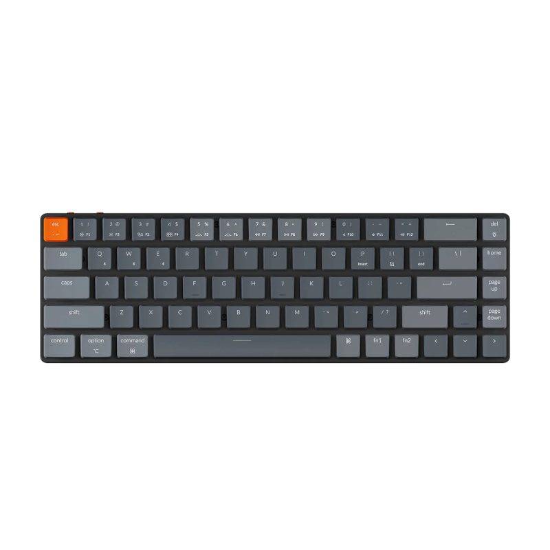 Keychron K7 ANSI 65% Layout 68 Key - Brown Switch RGB Hot-Swap - Gateron Mechaincal Wireless Low ...