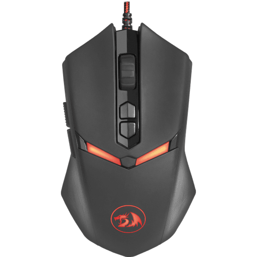 Redragon NEMEANLION 2 7200DPI Wired Gaming Mouse - Black