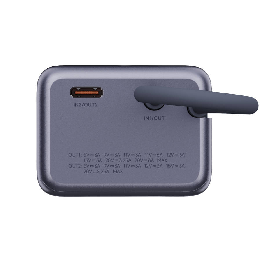 Xiaomi 165W Power Bank 10000mAh (Integrated Cable)-Silver