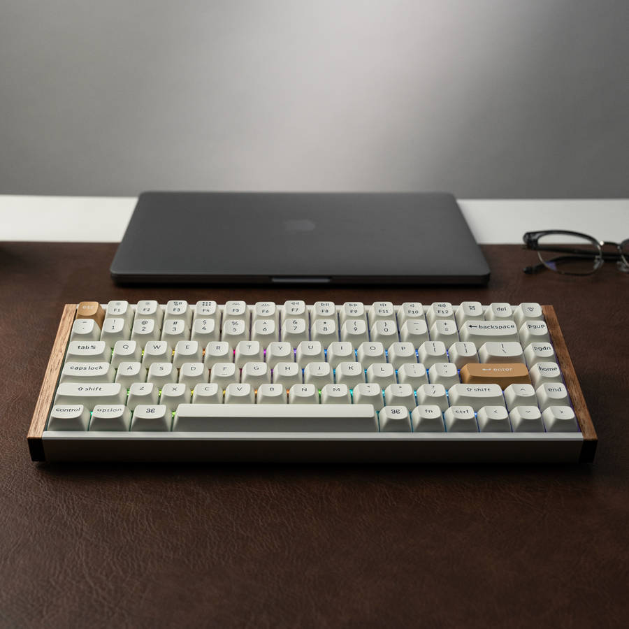 Keychron K2 HE Wireless Special Edition Magnetic Custom Keyboard | NEBULA Switch – White
