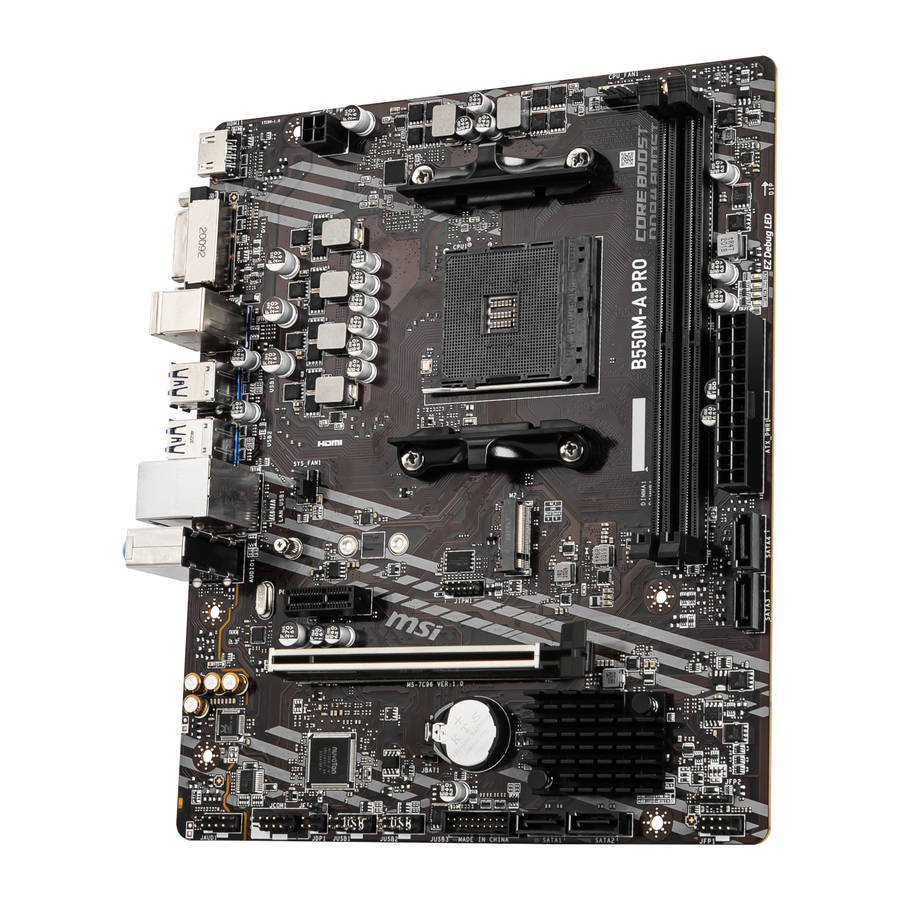 MSI B550M-A Pro AM4 M-ATX Motherboard