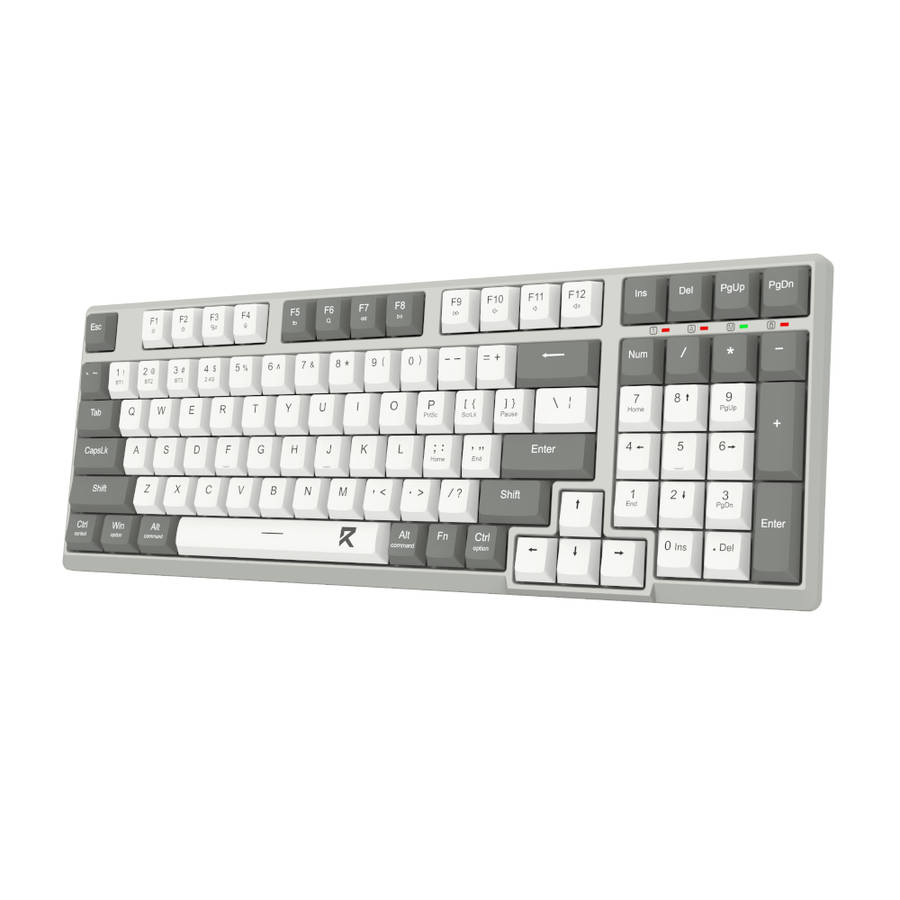REDRAGON KB SCISSOR KEY 2.4G BT WRS BKWT