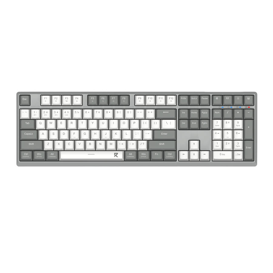 Redragon BK-7485 Wireless Office Keyboard - Grey