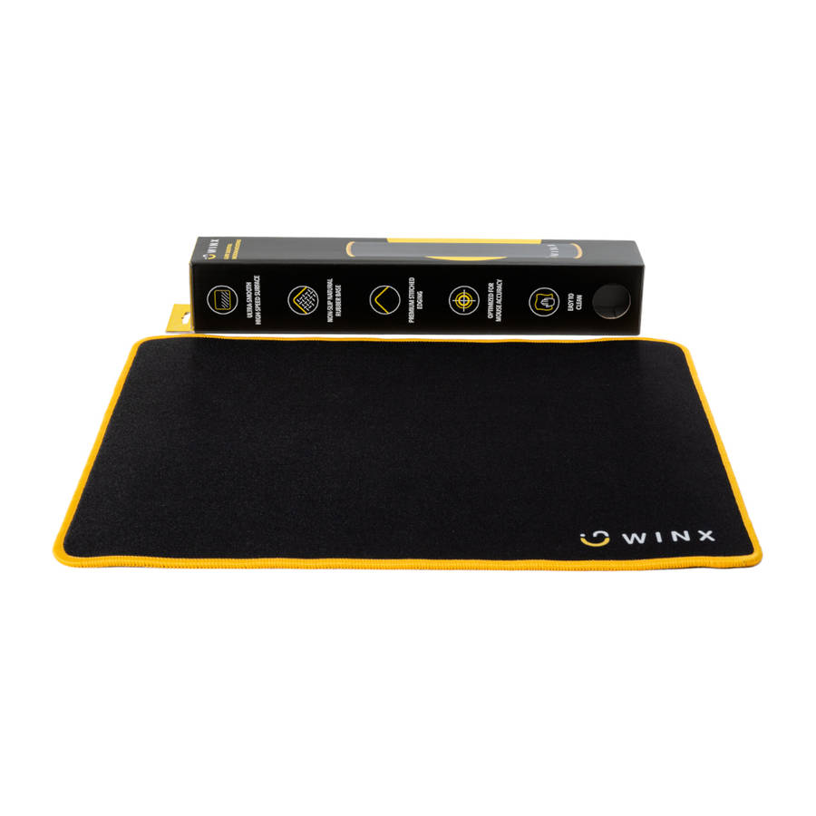 WINX GLIDE Black Medium Mouse Pad