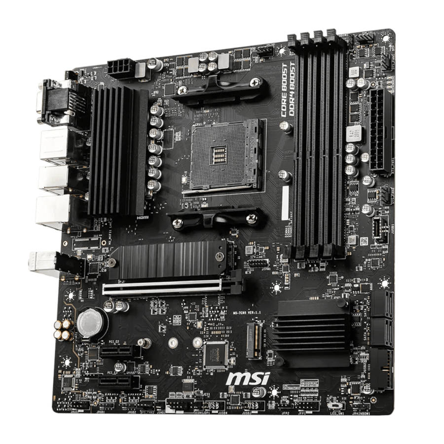 MSI B550M PRO-VDH AM4 M-ATX Motherboard
