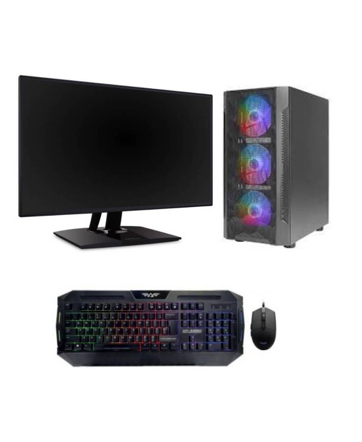 Large  Grinder Gaming PC Combo| Intel Core i7 3770k | 16GB DDR3 240 SSD 1TB SATA HDD | HIS AMD RX 58
