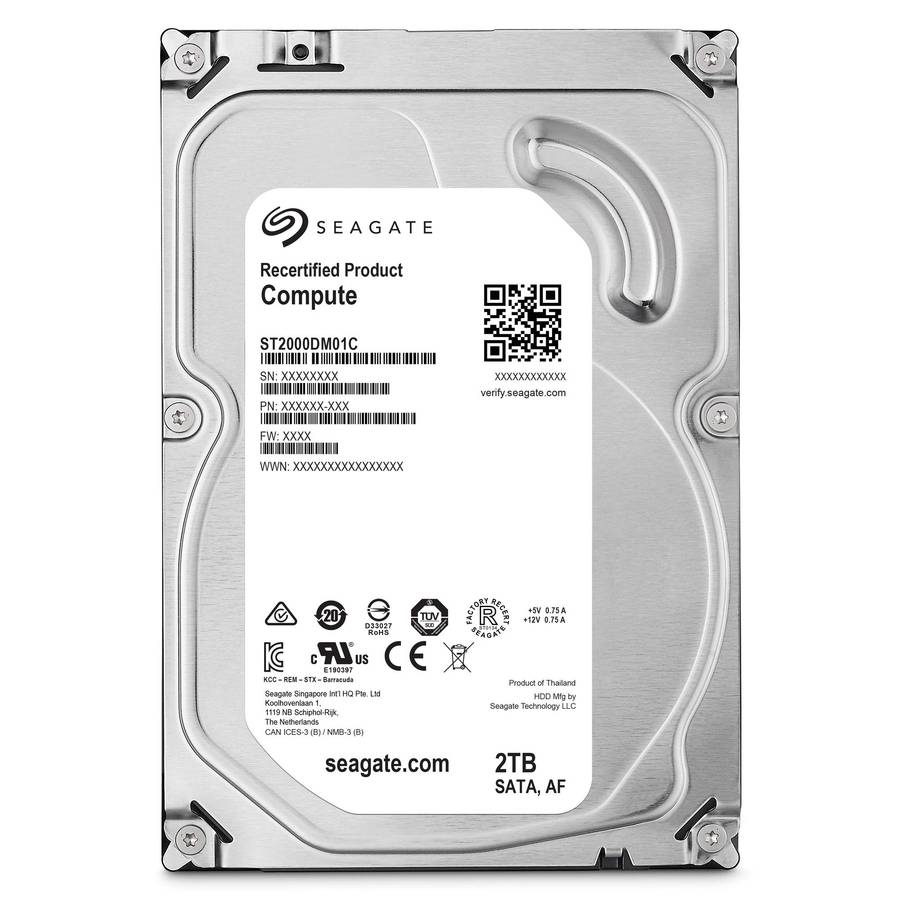 2TB SATA Hard drives (used) 3.5
