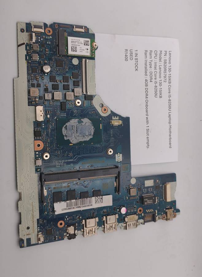 Lenovo 130-15IKB / Inte Core i5-8250U Laptop Motherboard