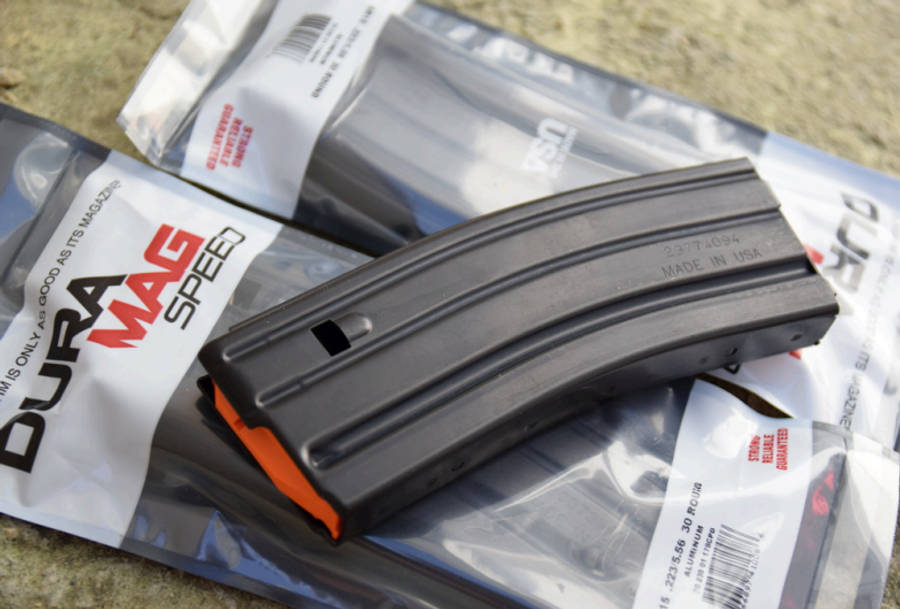 Duramag AR-15 5.56/.223/300BLK 30 Round SS - Black Coated Magazine