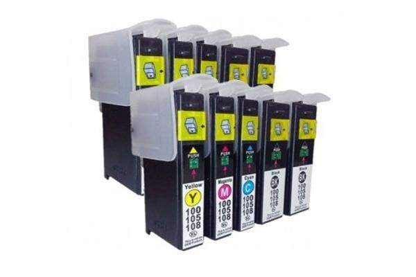 Compatible Lexmark 100XL Ink Cartridge Multipack x 2 + Extra Black x 2