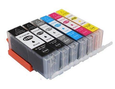 Compatible  PGI-470XL/CLI-471XL (+ Grey) Ink Cartridge Multipack