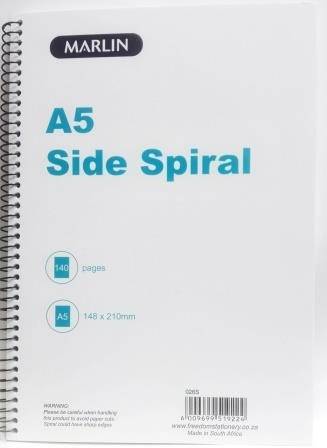 Marlin - A5 Side Spiral Notebook