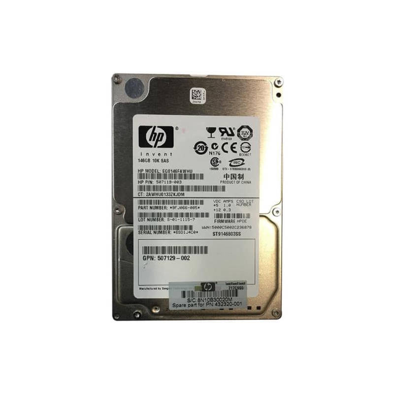 HP 146GB 2.5 SAS HDD 9FJ066-085  - FOR SERVERS ONLY