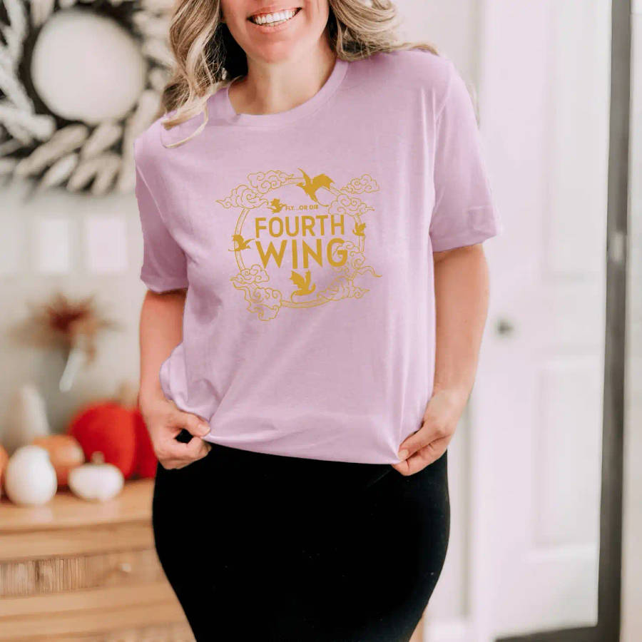 Fourth Wing Emblem T-shirt