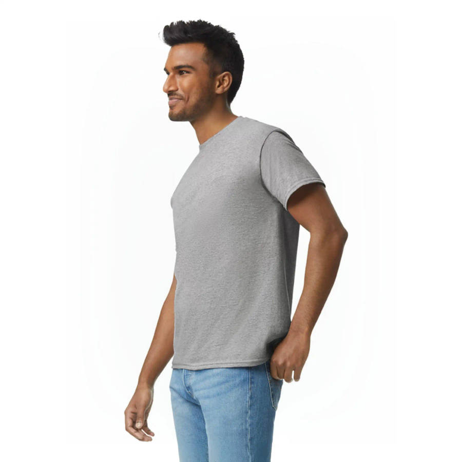 Melange Grey Crew Neck T-shirt