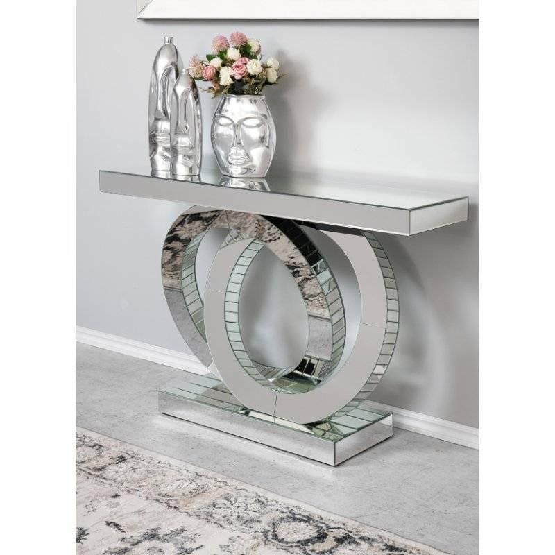 KC FURN-Infinite Silver Console Table