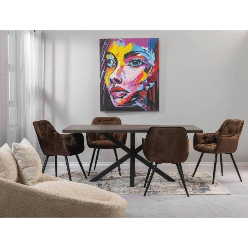KC FURN-Winslow 4 Seater Dining Set