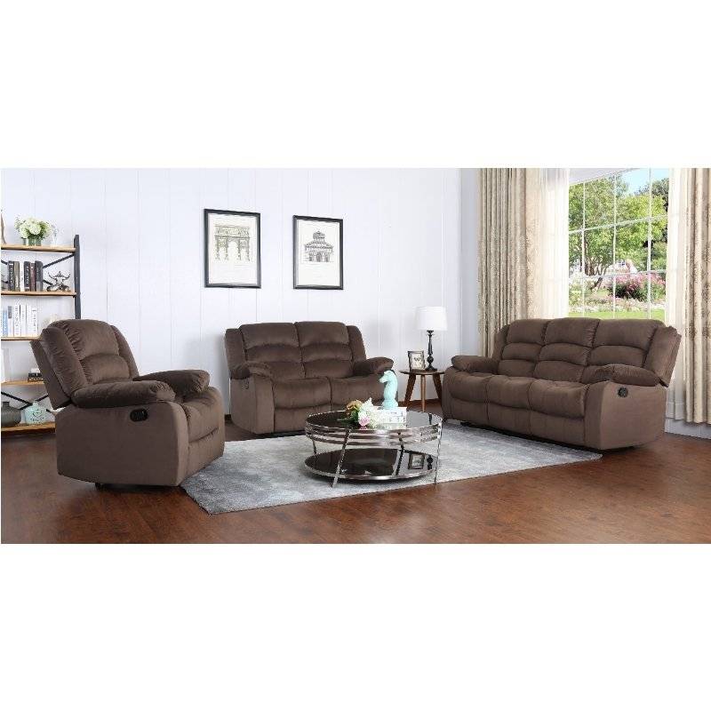 KC FURN-Lisa Velvet Recliners