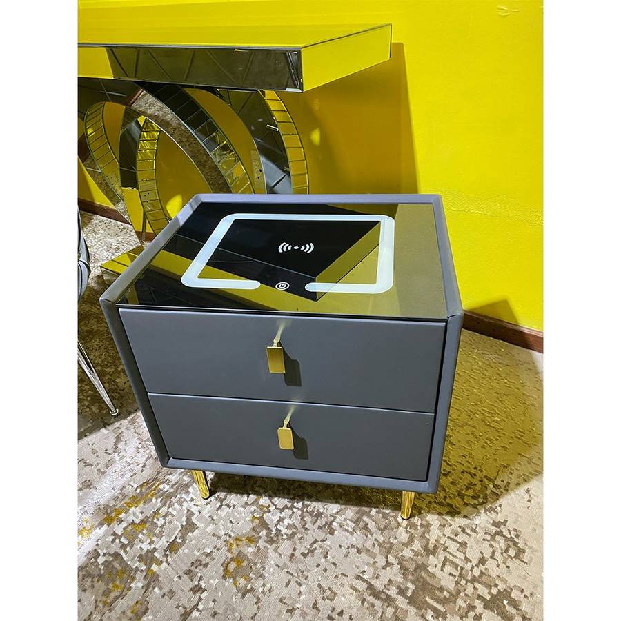 KC FURN-Ethan Smart Bedside Table