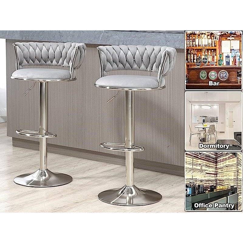 KC FURN-Kelly Swivel Bar Stool