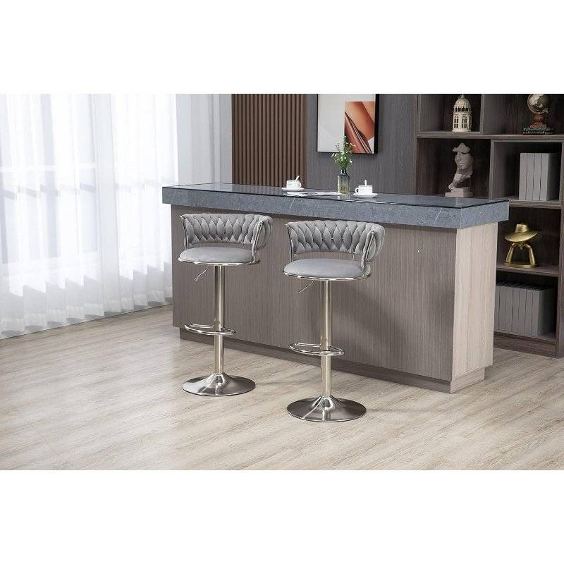 KC FURN-Kelly Swivel Bar Stool