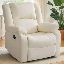 KC Furn-Leather Recliner Sofa