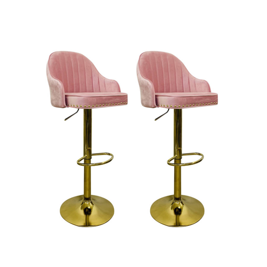 KC FURN - Radack Swivel Set Of 2 Barstools