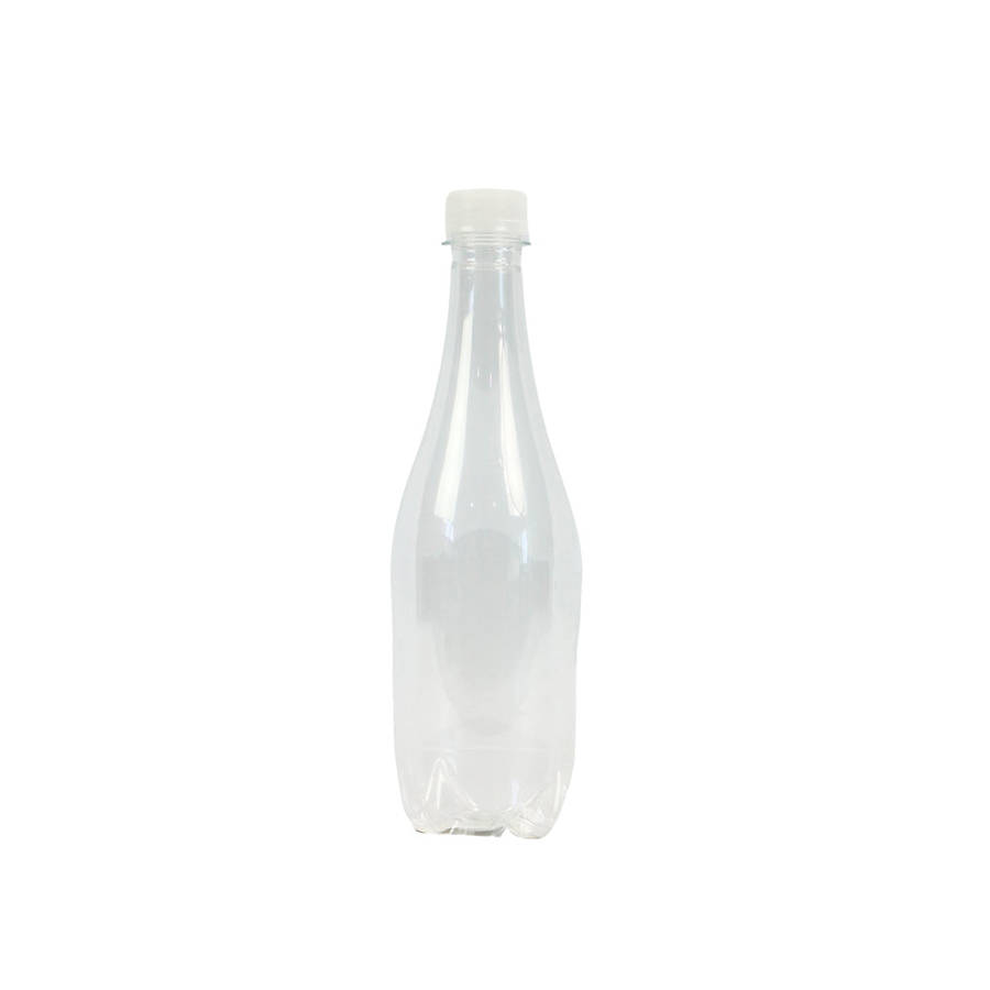 330ml Plastic Teardrop Water Bottle Clear with Lid