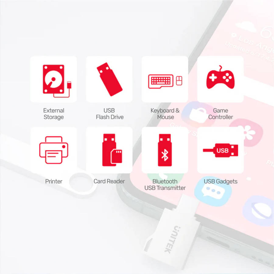 USB-C to USB-A OTG Adapter