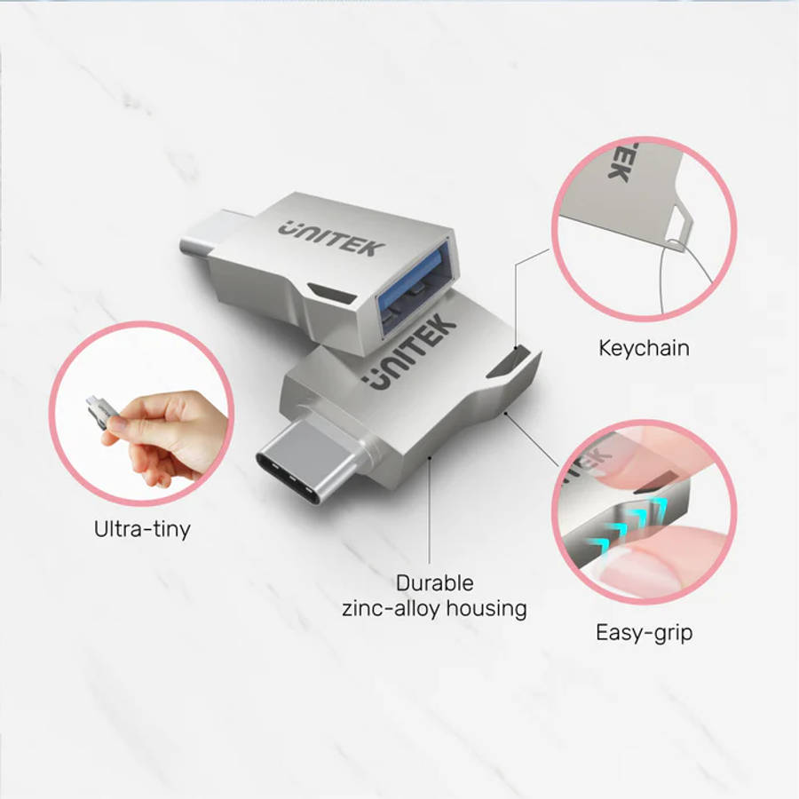 USB-C to USB-A OTG Adapter