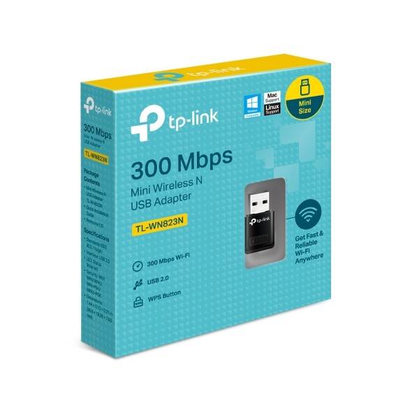 300Mbps Mini Wireless N USB Adapter