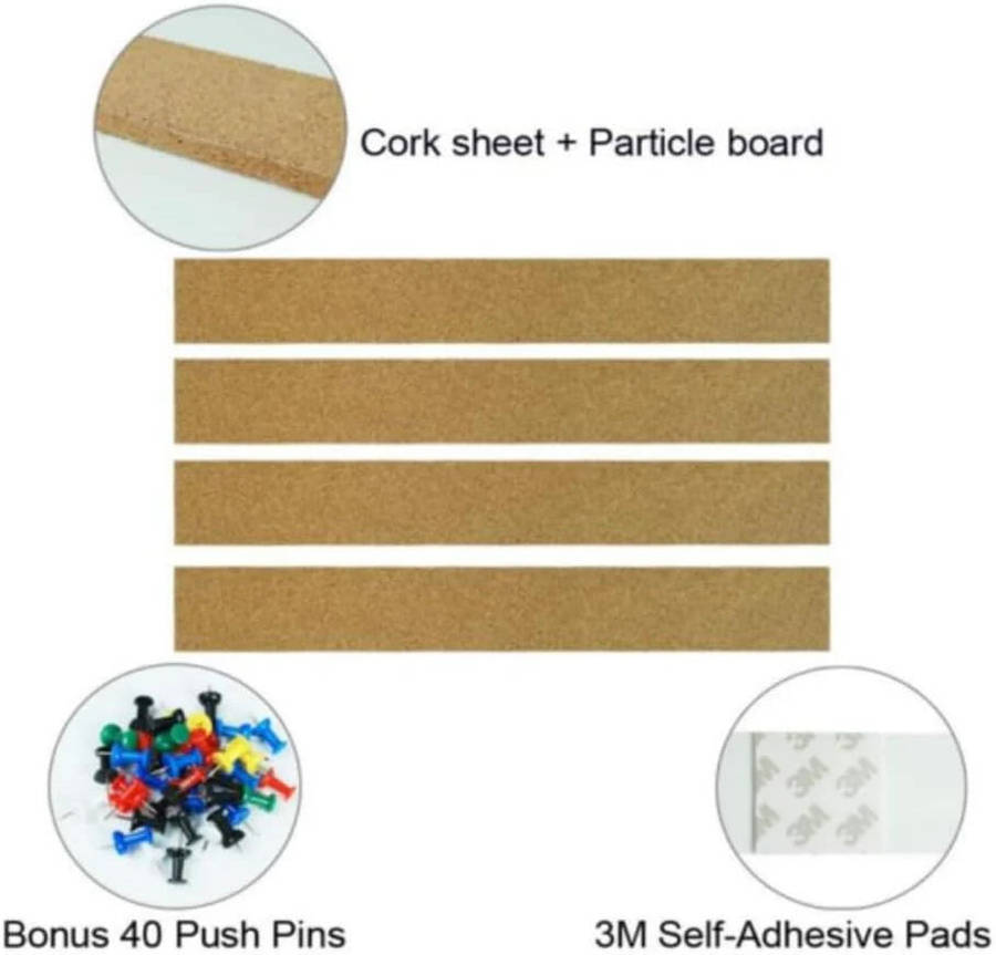 Pin Board Organizer Set