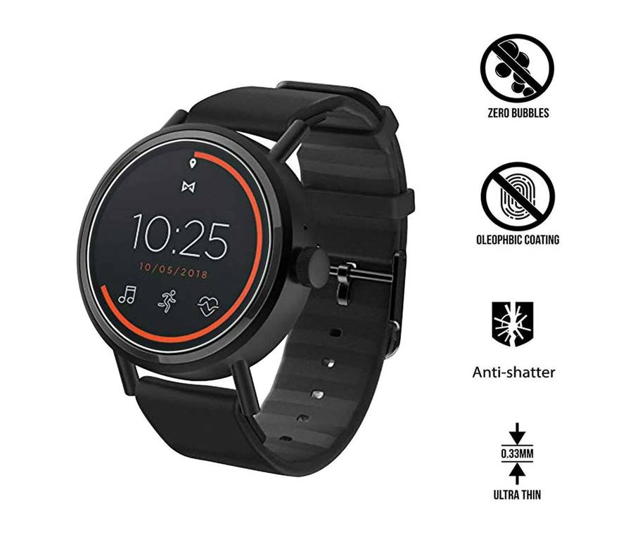Killer Deals 41mm Misfit Vapor 2 Tempered Glass Screen Protector
