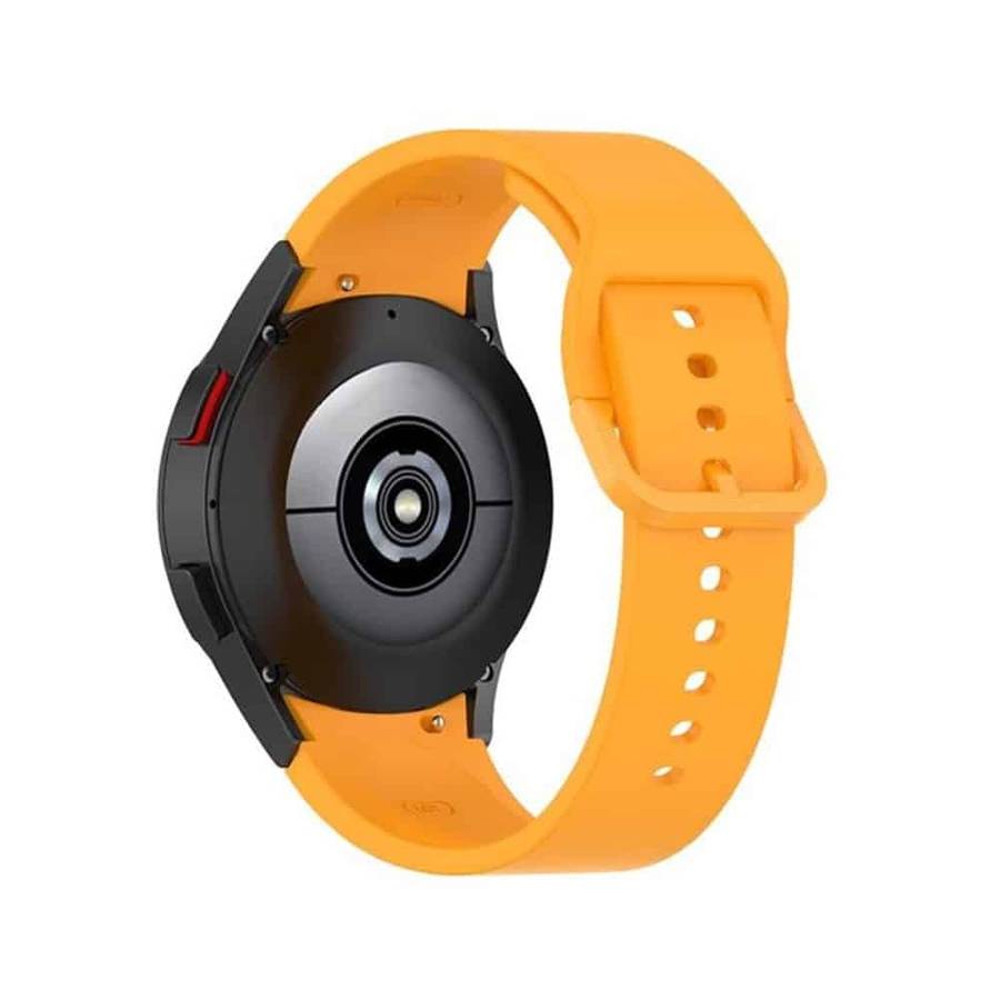 Killer Deals Silicone Strap for Samsung galaxy watch 4 S/M - Mustard