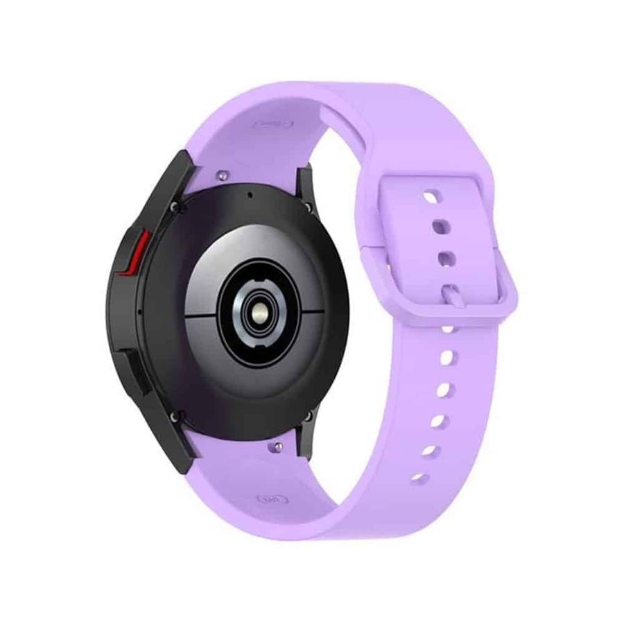 Killer Deals 20mm Silicone Strap for Samsung Galaxy Watch 4/ 5/ 6 - Lilac - L