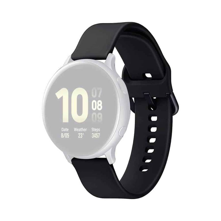 Killer Deals 20mm M/L Silicone Strap Compatible With Samsung/Garmin - Black
