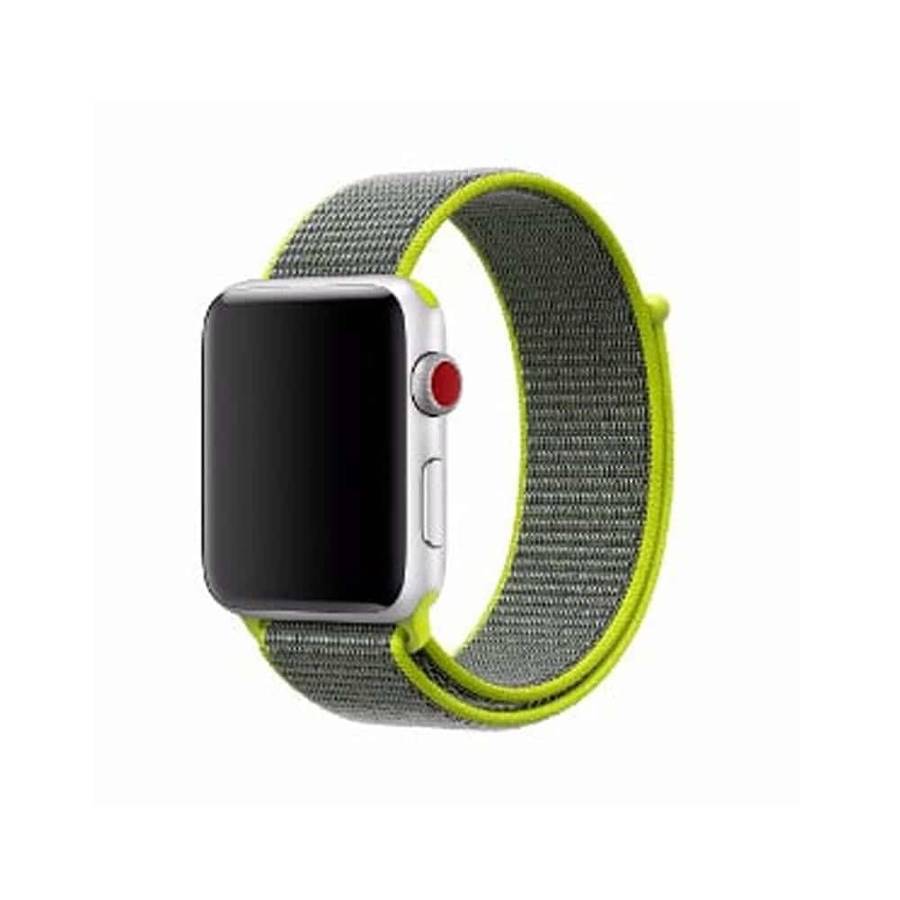 Killer Deals Velcro Nylon Strap for 38/40/41mm Apple Watch-Yellow