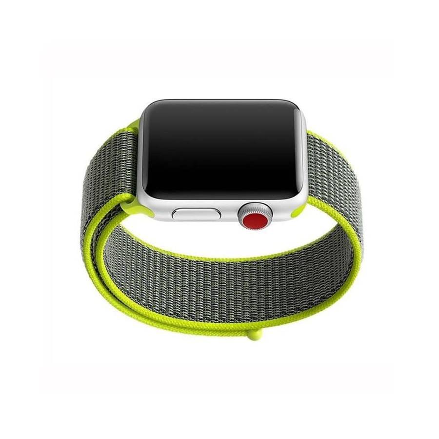 Killer Deals Velcro Nylon Strap for 38/40/41mm Apple Watch-Yellow