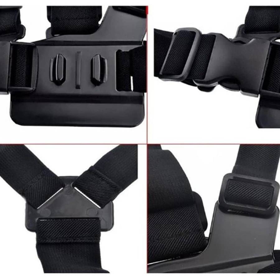 Action Mounts Hands-Free Adjustable Chest Harness for GoPro Hero 5/ Hero 4
