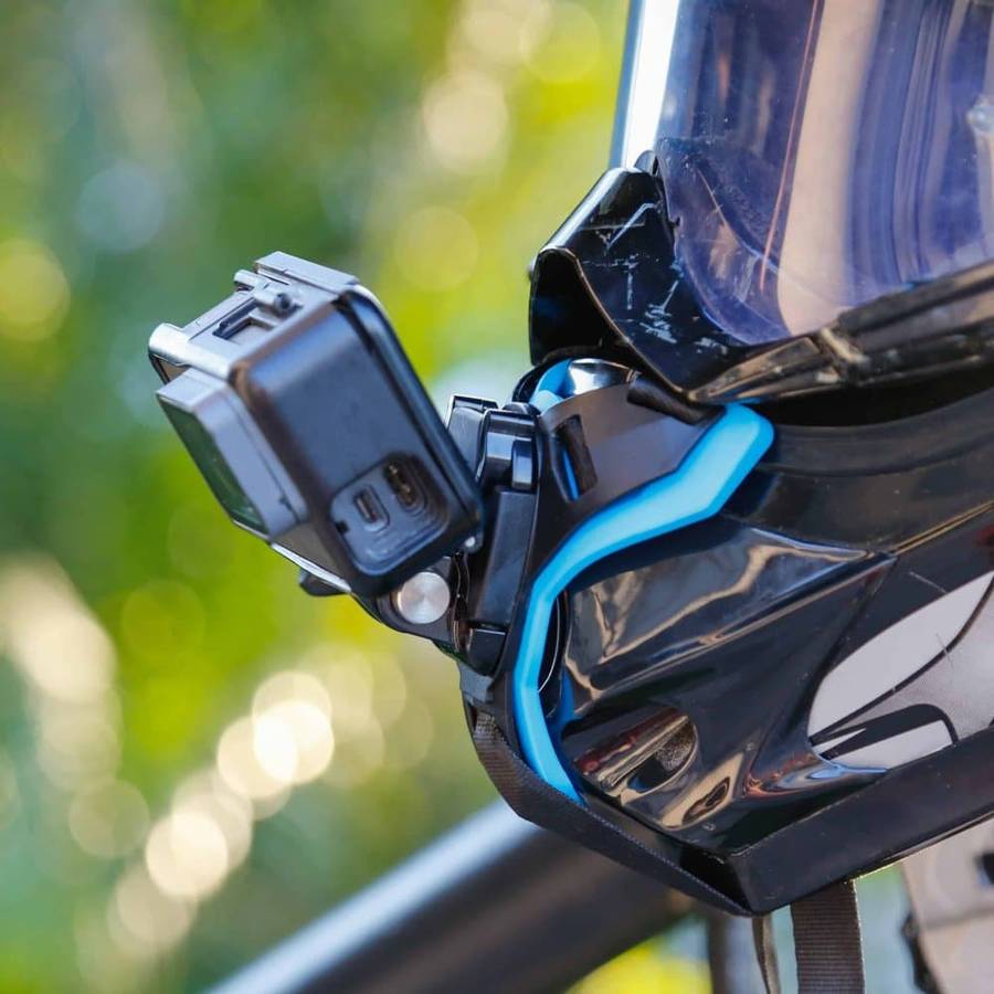Action Mounts Motorcycle Helmet Front Chin Strap Mount for GoPro Hero 5