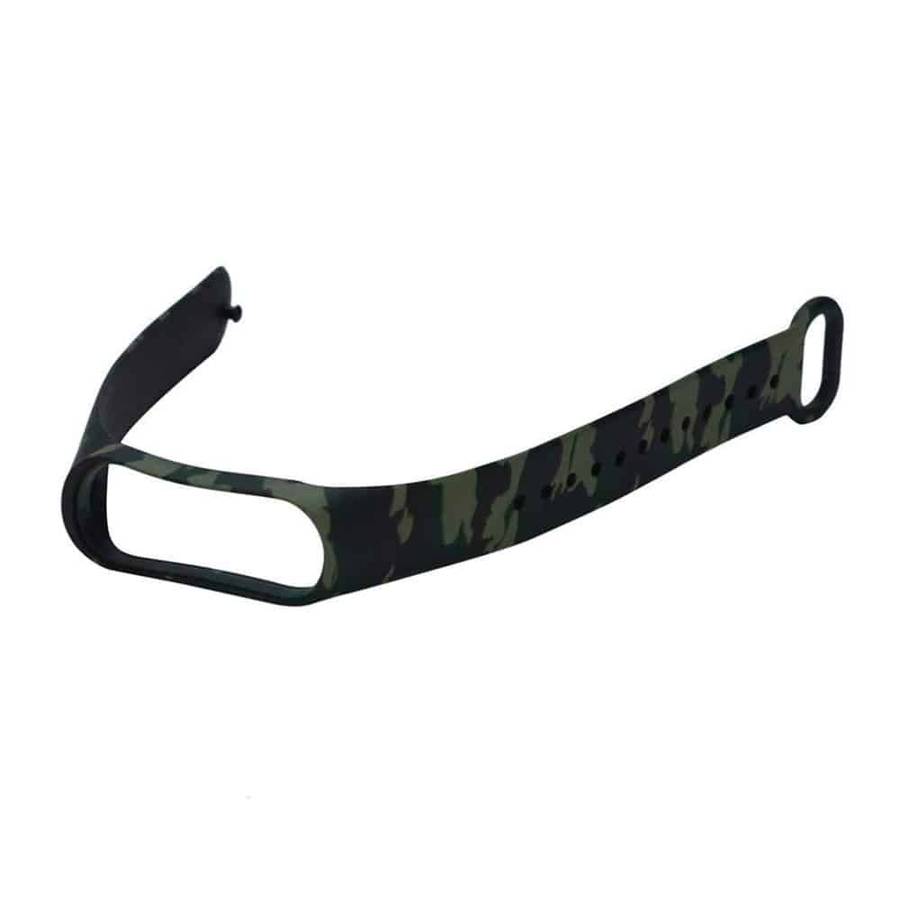 Killer Deals Xiaomi Mi Band 2 replacement silicone strap - Camo green