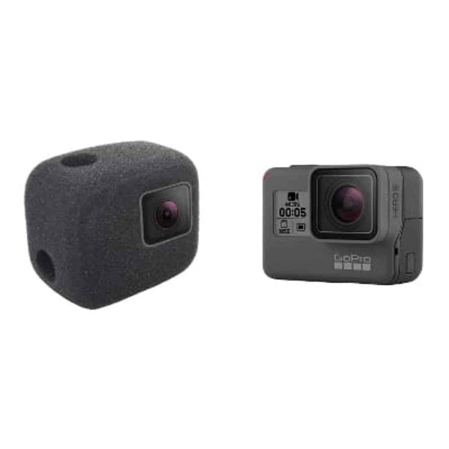 Action Mounts Protective Windproof Sponge Cover for GoPro Hero 7/ Hero 6
